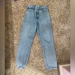 Abercrombie & Fitch Light Blue High Rise Jeans